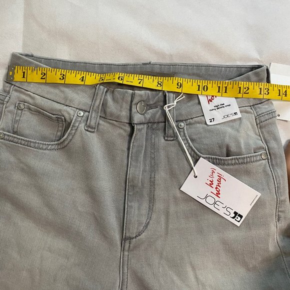 $179 NWT JOE'S Hi HONEY HI-RISE RAW CROP CURVY SKINNY STRETCH JEANS Miranda - Picture 9 of 9